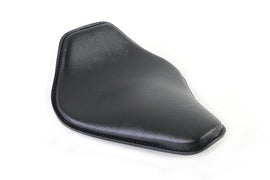 Bates Solo Seat and Saddlebag for motorcycle, black leather with sleek design and mounting hardware.