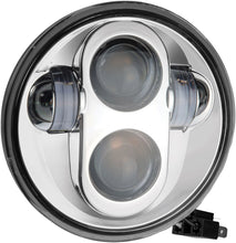 Load image into Gallery viewer, 5 3/4" Led Headlight Chrome High Definition