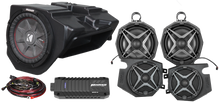 Load image into Gallery viewer, 5 Speaker Plug And Play Kit W/ 8" Cage Pods Ride Command