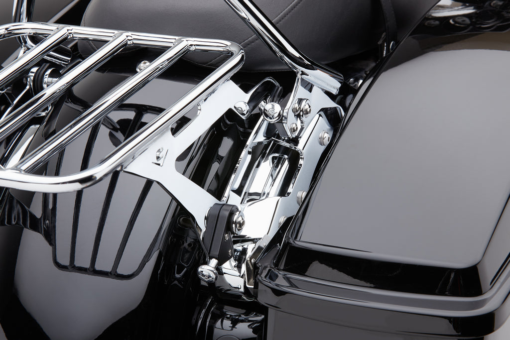 Backrest Mounting Kit Chrome Flh/Flt 14 25