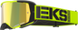 Lucid Caliber Goggle Flo Yellow Gold Mirror Lens