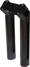 Load image into Gallery viewer, H/D Billet Risers 10" Black Kickback