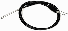 BBR throttle cable for hydraulic control lines, showing a flexible metal cable with protective casing and connectors.