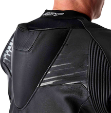 Load image into Gallery viewer, Tractech Evo D3o Jacket Blk/Whi Leather Lg