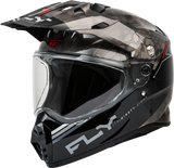 Fly Racing Trekker Kryptek Conceal Helmet Black/Grey/White Md 73-7027M