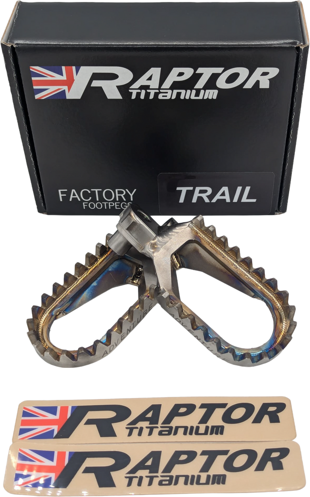 Titanium Foot Pegs Adv Pr Yam