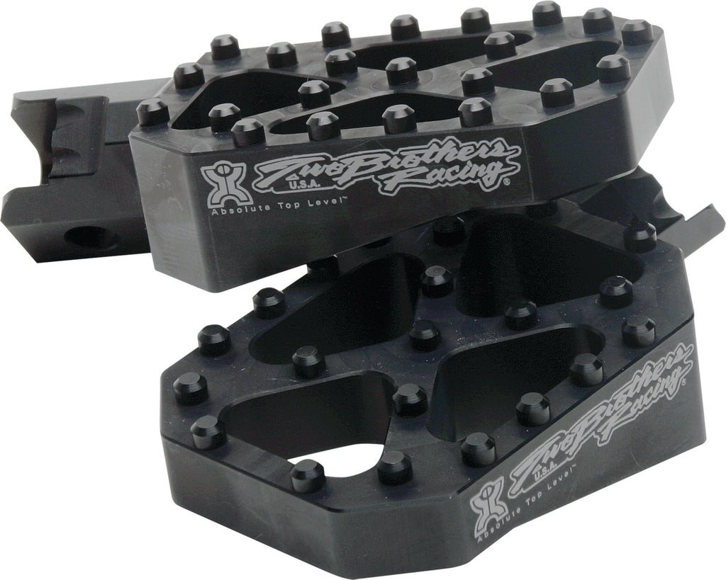 Grom Billet Footpegs Black