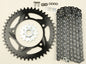 Sprocket/Chain Kit Stl/Alu 15/45t Blk Rx3 520 114l Blk