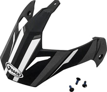 Load image into Gallery viewer, Visor Vertical Matte Black Dark Silver W/Screw Gm 11