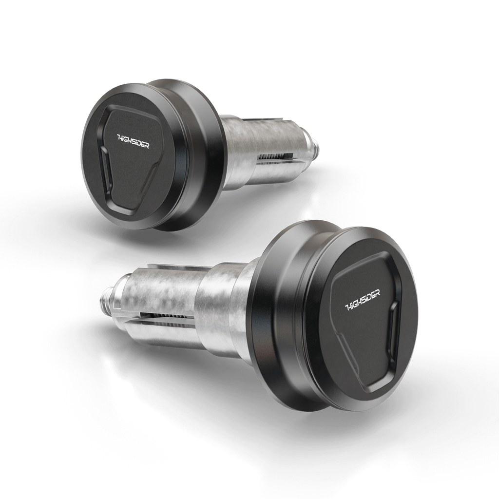 Esagano Xs Bar Ends Pair Black