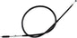 Black Vinyl Clutch Cable