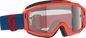 Split Otg Goggle Drk Blue/Neon Rd Clear Works