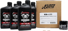 Indian Thunderstroke 6qt Synthetic Oil Change Kit