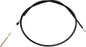 Black Vinyl Rear Brake Cable
