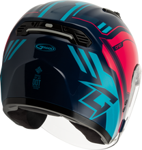 Load image into Gallery viewer, Of 87 Duke Helmet W/Led Light Blue/Red 2x
