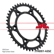 Load image into Gallery viewer, Rear Sprocket Steel 45t 520 Hus/Husq/Ktm