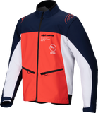 alpine star Lite-Dura Softshell Jacket Navy/Hot Orange/White Xl 482-00053X