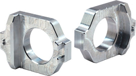 Axle Blocks Elite Kaw/Suz Silver