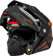 Load image into Gallery viewer, Md 74s Spectre Snow Helmet W/ Elec Shield Matte Black/Red Xs