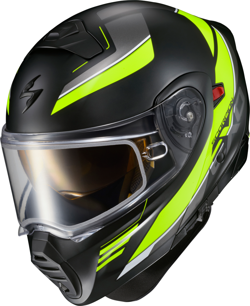 Exo Gt930 Cold Weather Helmet Modulus Hi Vis 2x (Electric)