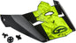 Visor W/Screws Dominant Mx 46 Matte Black/Hi Vis Xs Sm