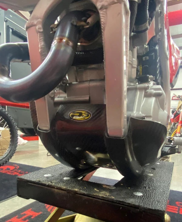 Skid Plate Carbon Fiber Hon
