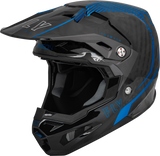 Fly Racing Formula Carbon Tracer Helmet Blue/Black Xl 73-4440X