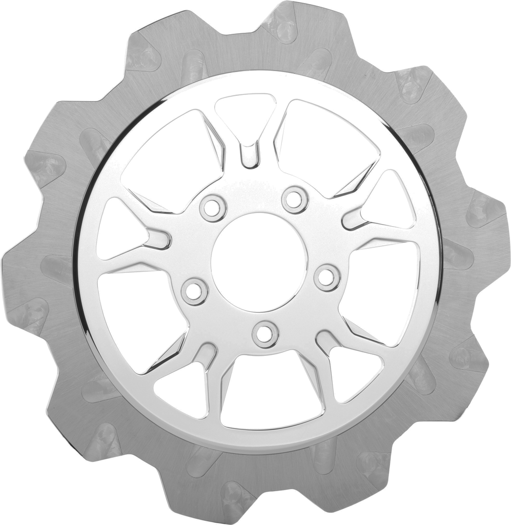 B 52 Fr 11.5 Rotor Chr/Silver Crown Cut