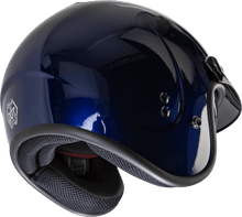 Load image into Gallery viewer, Gm 32 Open Face Helmet Blue Lg