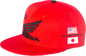 Honda Hat Factory Snapback Red