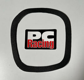 PCRACING Pro Seal Beta air filter showing the detailed foam and rubber construction for engine airflow protection.