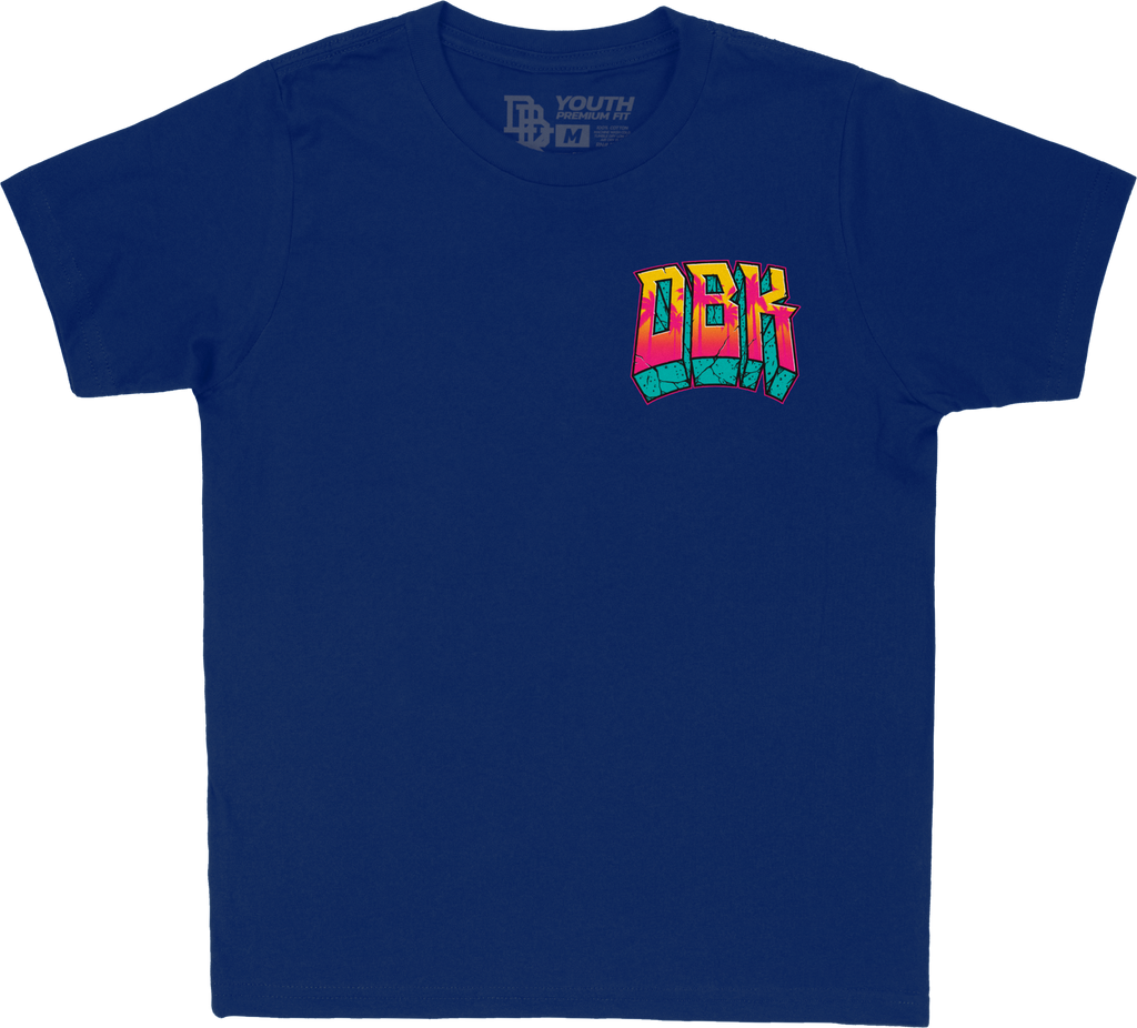 Block X Block Youth Tee Royal Ys