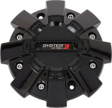 Load image into Gallery viewer, St7 Center Cap Dual Fit Bolt In Gloss Black