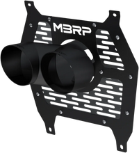 Load image into Gallery viewer, Bolt On 4" Tip And Shield Blk Can