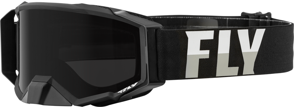 Zone Pro W/C Goggle Blk/White W/Dark Smoke Hydro Lens