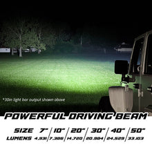 Load image into Gallery viewer, Xkmax 30" Light Bar Dual Mode With Rgbw Strip App Control