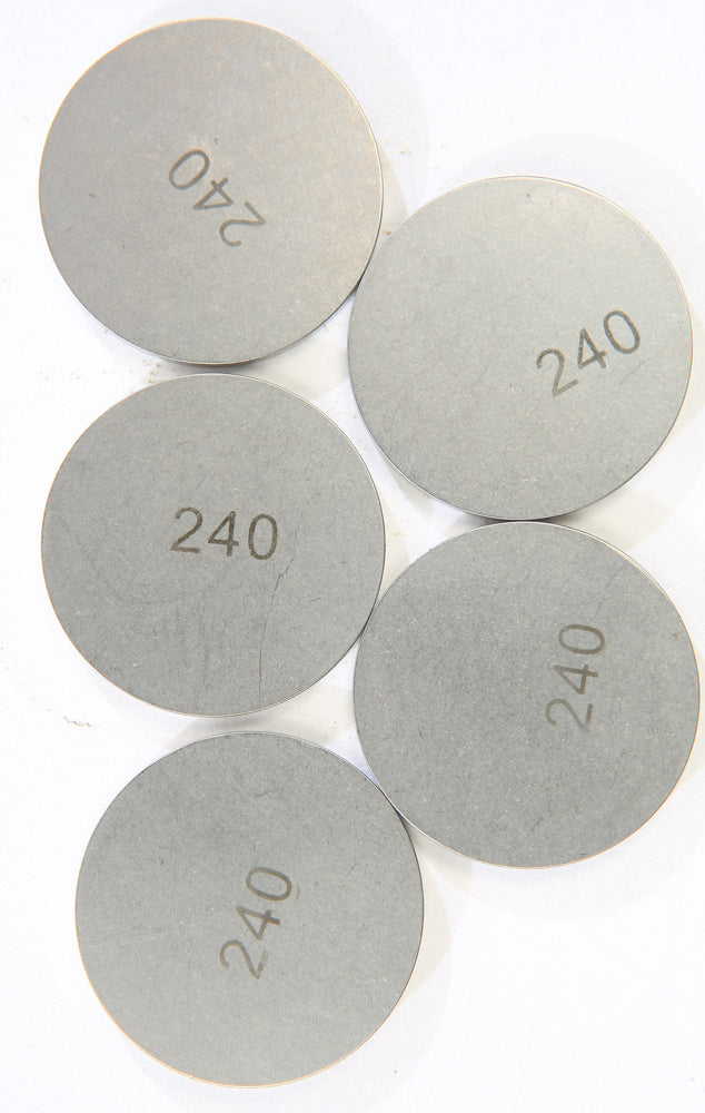 Valve Shims 2.40mmx29.5mm 5/Pk