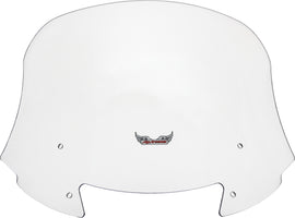 Clear 18-inch Slipstreamer Windshield for 2010-2017 Victory Cross Country motorcycle, providing wind protection and improved ride comfort.