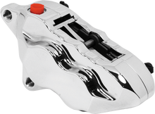 Load image into Gallery viewer, 4 Piston Front Caliper L/H Chrome 00 Up W/ 11.5" Rotor
