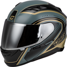 Load image into Gallery viewer, Ff 98 Aftershock Helmet Grey/Metallic Gold Xs
