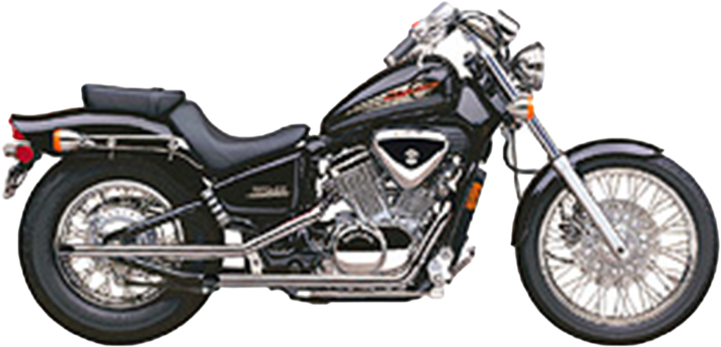Blvd Drag Pipes F/S Chrome Hon Vlx600 88 98