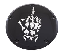 Load image into Gallery viewer, VS BONE FINGER BILLET DERBY COVERS HARLEY MODELS 99-23 - The Speed Shop Canada