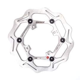 Braking Batfly 270 front rotor oversized kit for bike brakes, featuring durable alloy construction and detailed rotor design.