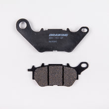 Load image into Gallery viewer, Semi-metallic braking brake pad from Braking brand, model 31-968S, designed for vehicle braking systems.