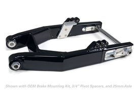 BROCKS ALUMINUM SWINGARM HARLEY DAVIDSON DYNA MODELS 00-05 - The Speed Shop Canada