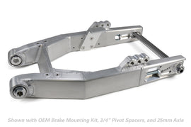 BROCKS ALUMINUM SWINGARM HARLEY DAVIDSON DYNA MODELS 00-05 - The Speed Shop Canada