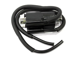 Bronco ATV ignition coil for model 183-2018, electrical component with black coil and wiring, designed for off-road vehicles.