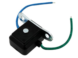 Bronco ATV pickup coil, electrical component for off-road vehicles, with coiled wire and connection points.