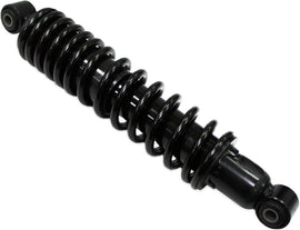 BRONCO rear gas shock absorber for vehicle suspension system, showing the cylindrical shock with mounting components.