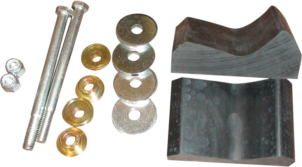 C&A Ski Mount Kit A/C featuring skis, carbide runners, and mounting hardware for winter skiing performance.